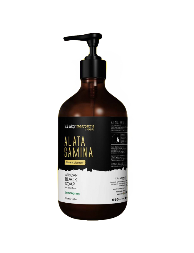 Alata Samina ( black soap) body Wash