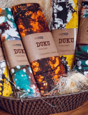 Duku ( Ghanaian Head wrap)