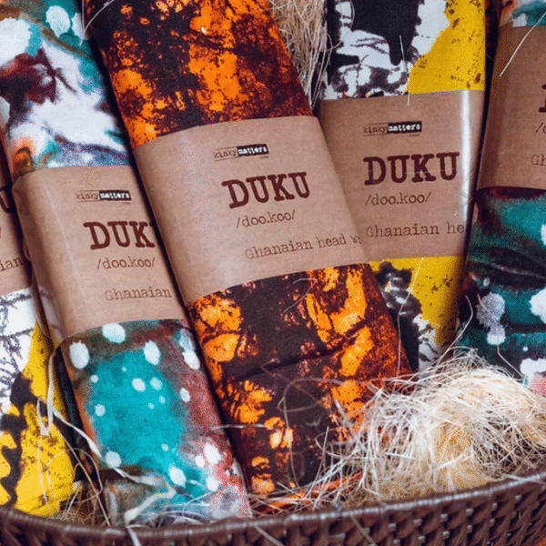 Duku ( Ghanaian Head wrap)