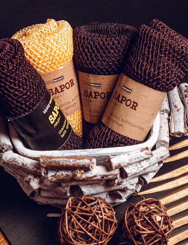 Sapor ( exfoliating bath scrub)