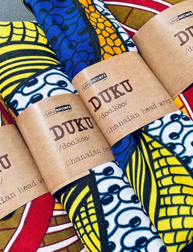 Second image of Duku ( Ghanaian Head wrap)